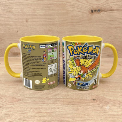 Taza Pokémon Oro💛 ⚠️ÚLTIMAS 2 TAZAS⚠️