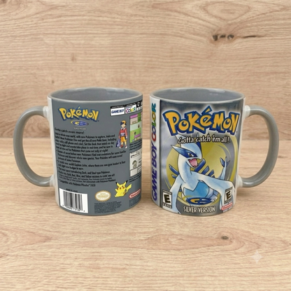 Taza Pokémon Plata🩶 ⚠️ÚLTIMAS 3 TAZAS⚠️
