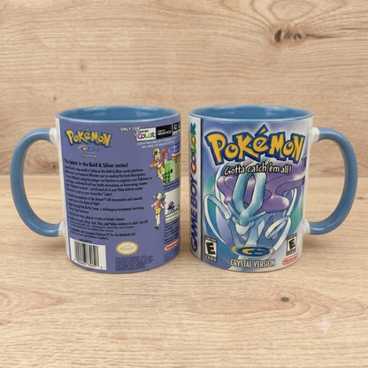 Taza Pokémon Cristal💙 ⚠️ÚLTIMA TAZA⚠️
