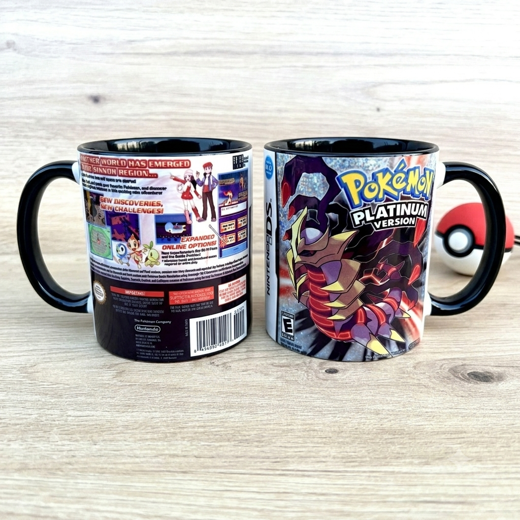 Taza Pokémon Platinum 🩶