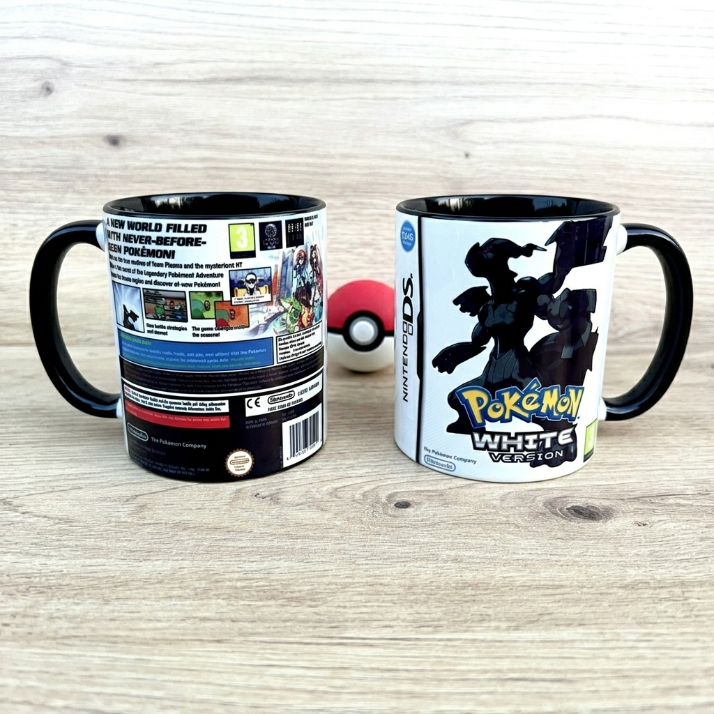 Taza Pokémon Blanco 🤍