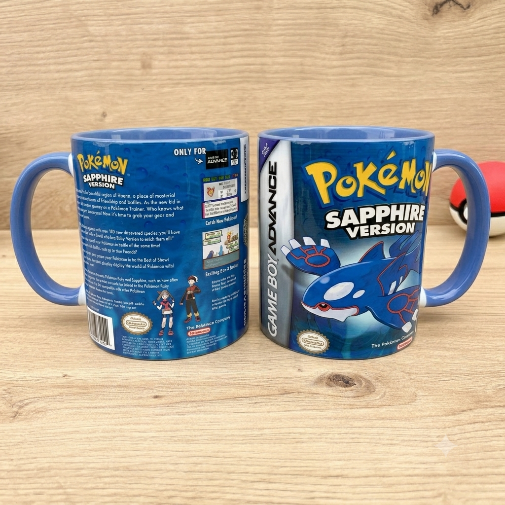 Taza Pokémon Zafiro💙