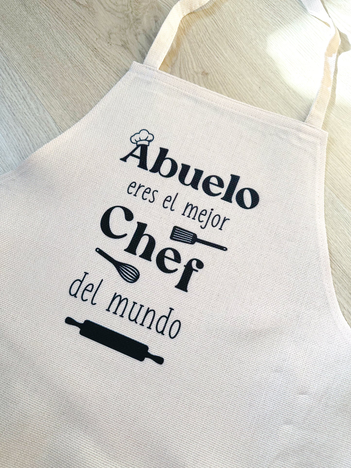 Pack "El mejor Chef" personalizado Papá/Abuelo