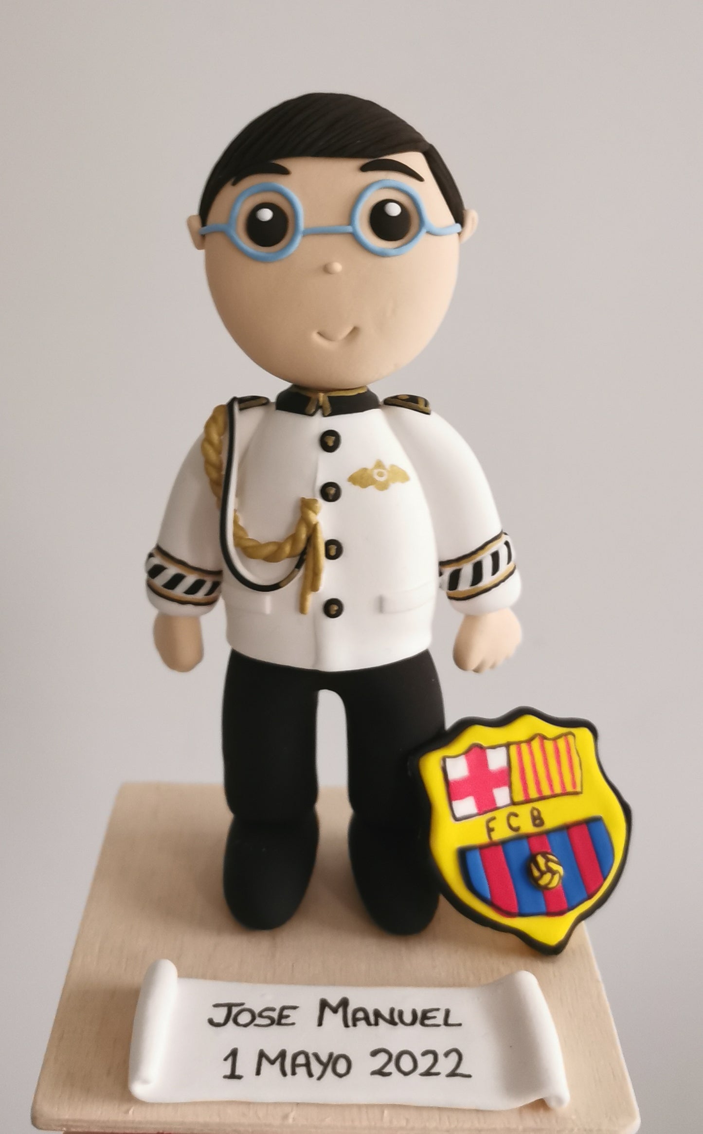Figuras Personalizadas Comunión Niño