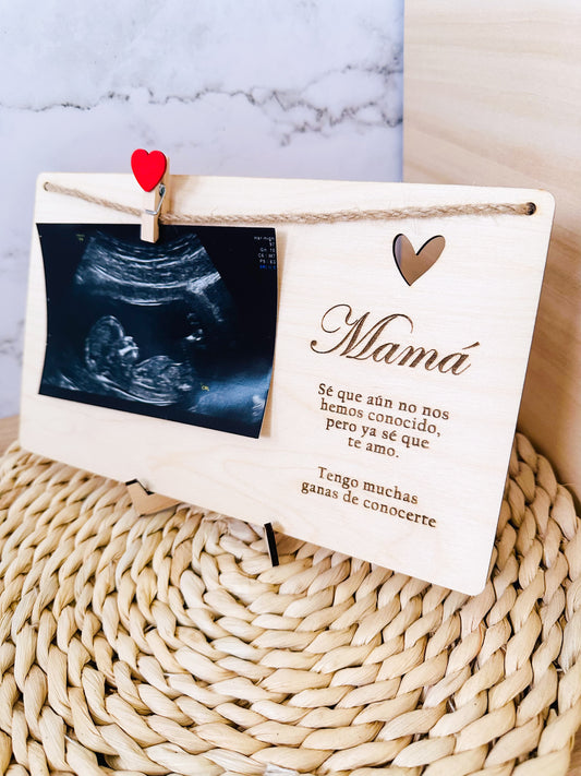 Portafotos Ecografía Mamá