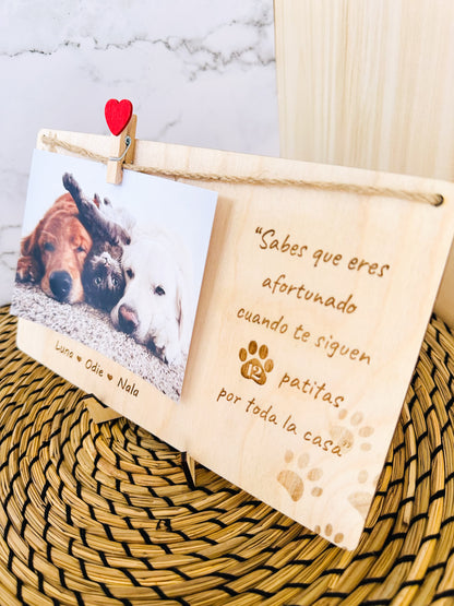 Portafoto Mascotas Personalizado