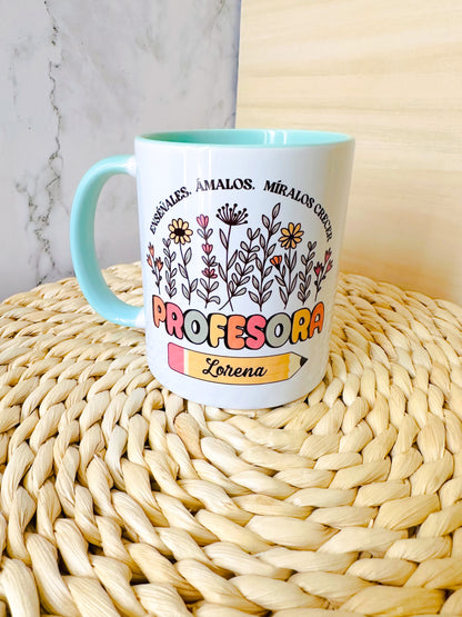 Taza Profesora Personalizada