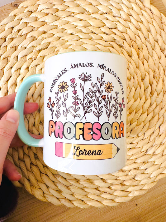 Taza Profesora Personalizada