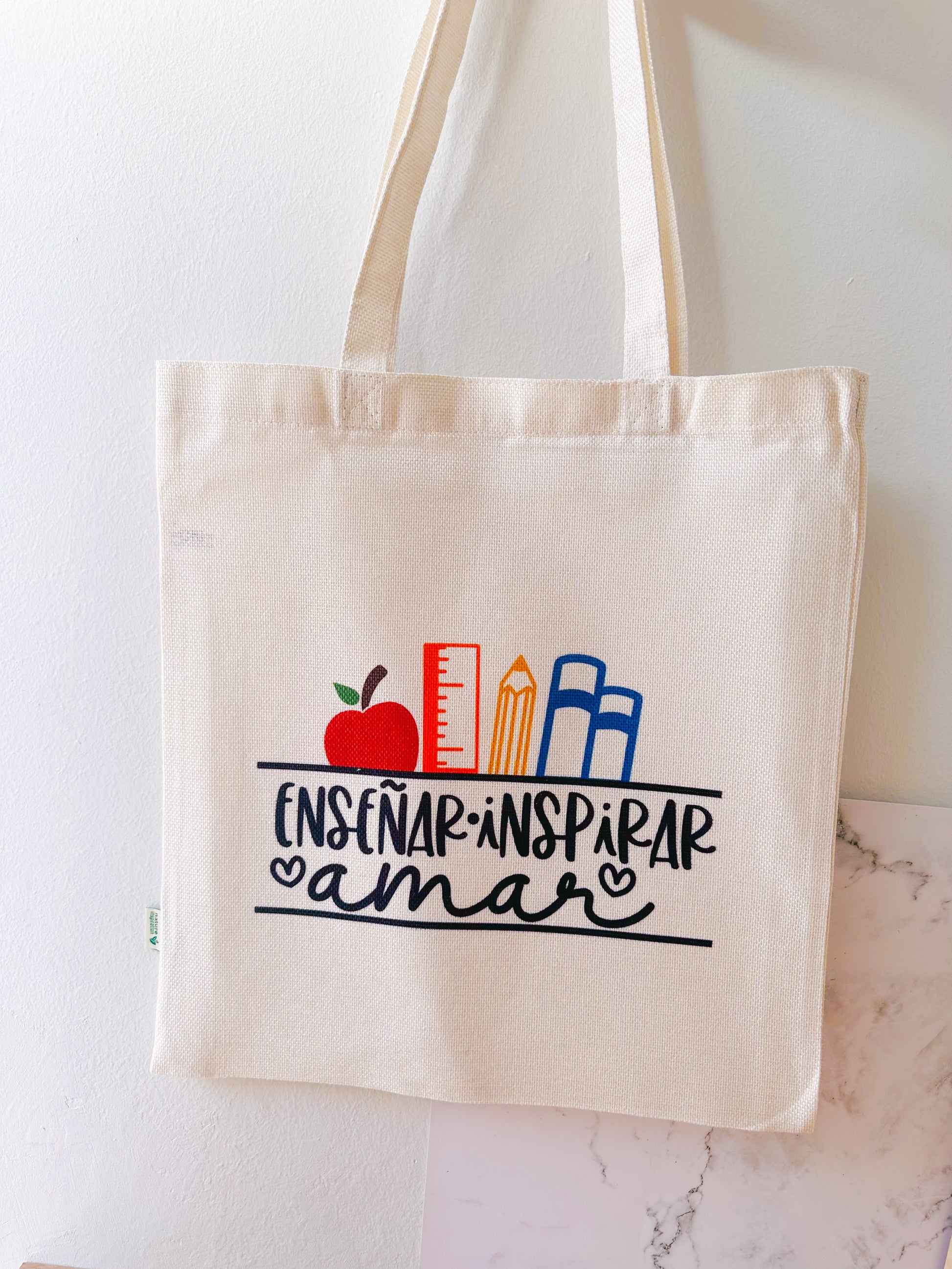 Bolsa de tela Tote Bag Profes – Monicreques - Main Image