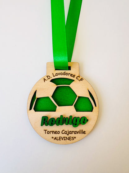 Medallas Fútbol personalizadas