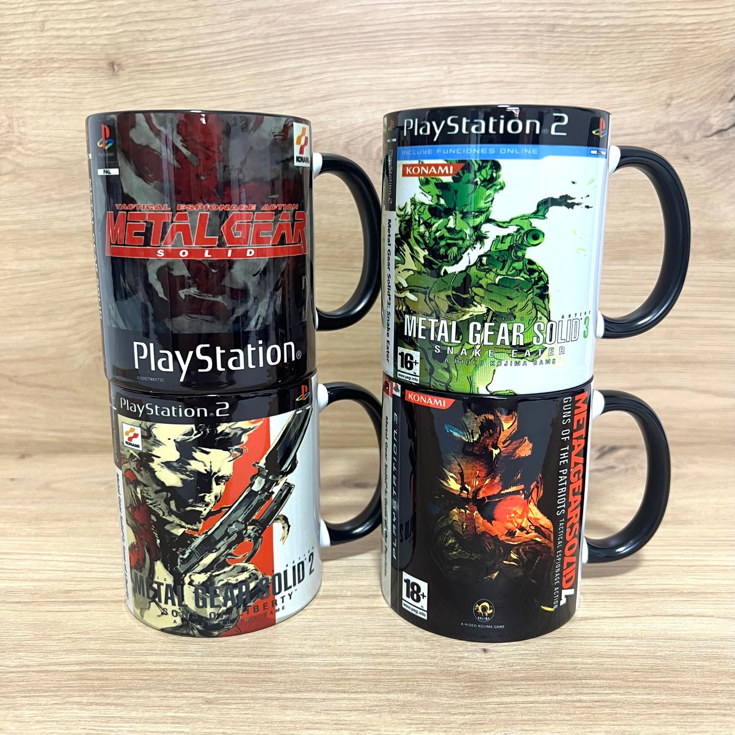 Tazas Metal Gear Solid