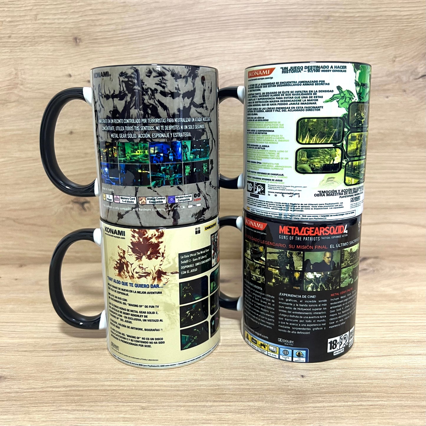 Tazas Metal Gear Solid