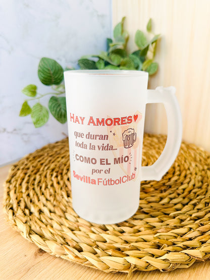 🍺Jarra+Escudo+Nombre+ Envío→ 19,95 €⚽
