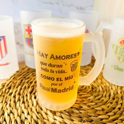 🍺Jarra+Escudo+Nombre+ Envío→ 19,95 €⚽