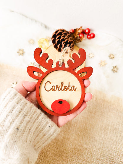 Adorno de Reno Personalizado