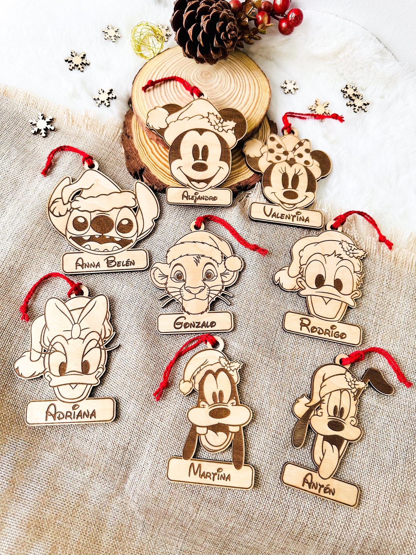 🎄Adornos Disney Personalizados🎄