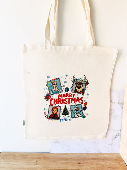 Tote Bag o Mochila Navideña Frozen