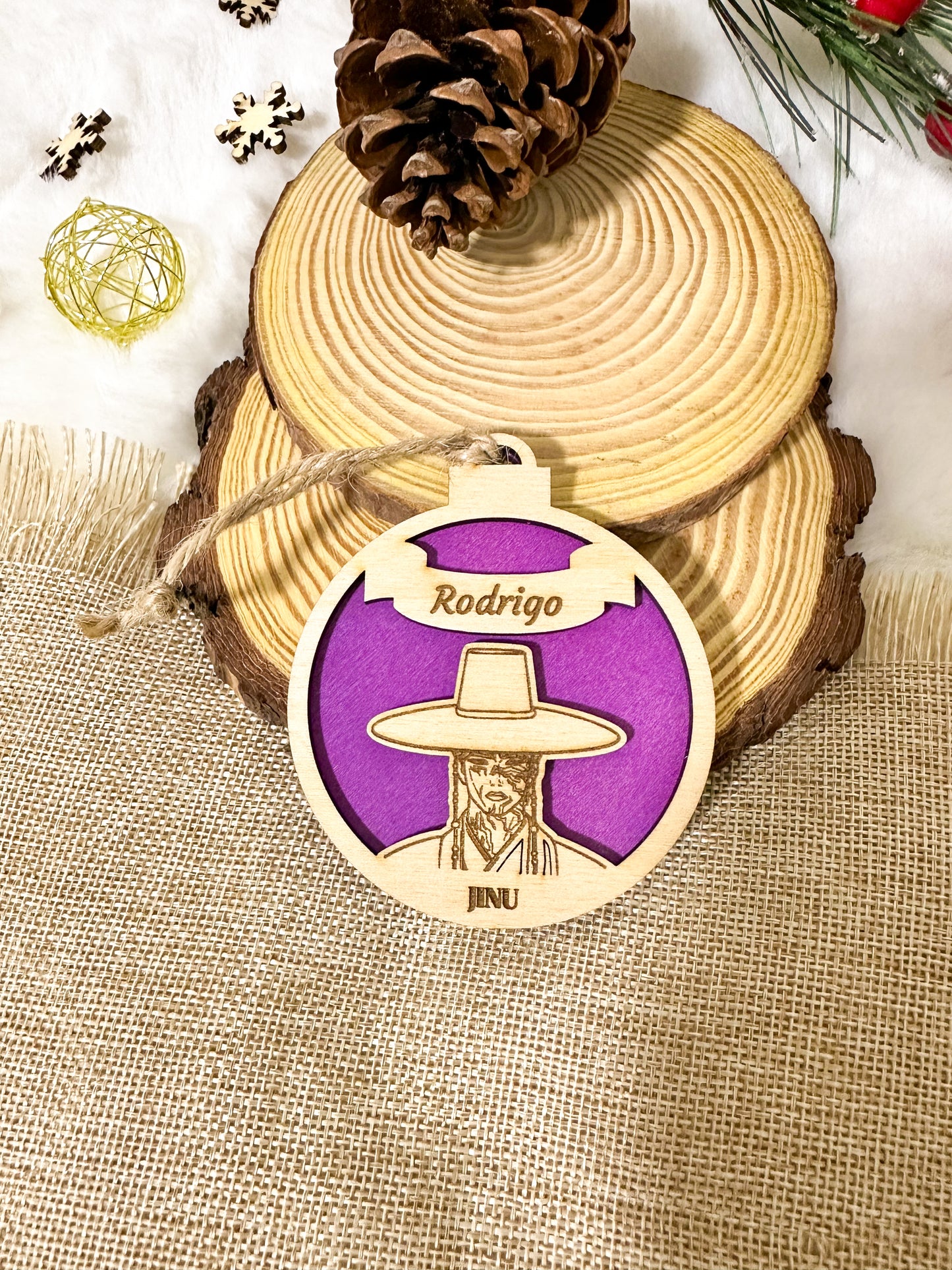 Adornos Navideños Huntrix Personalizados ⚠️Últimas Unidades⚠️