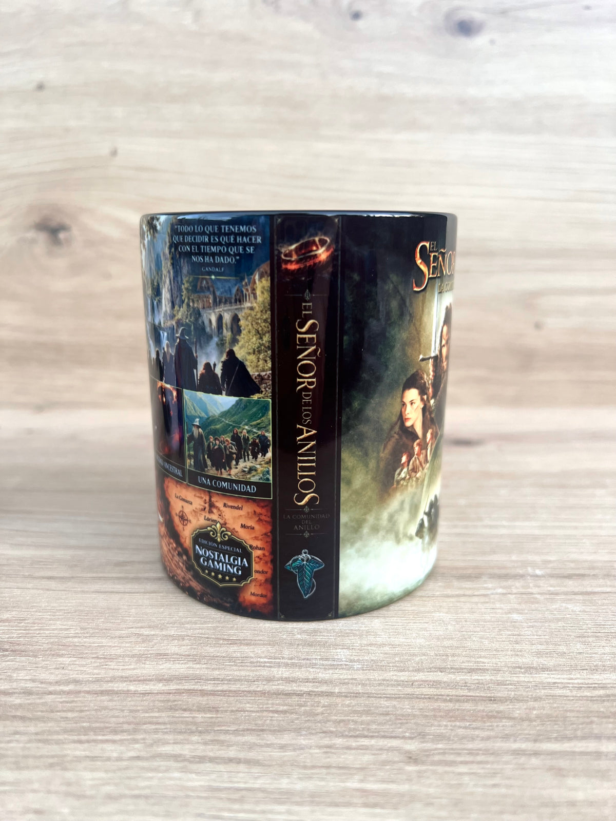 Taza Ed Especial El Señor de los Anillos - La Comunidad del Anillo