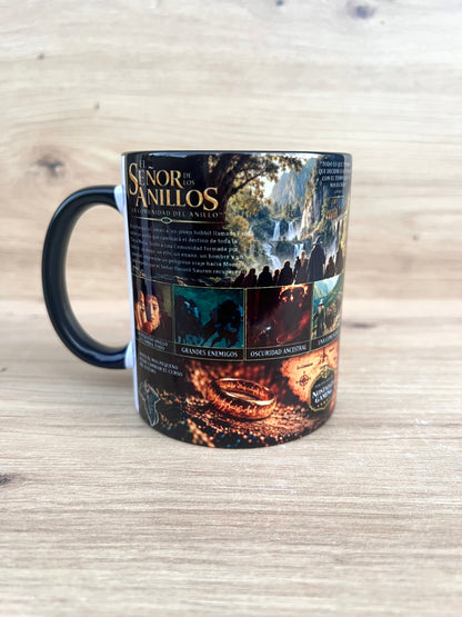 Taza Ed Especial El Señor de los Anillos - La Comunidad del Anillo