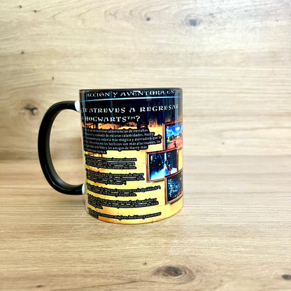 Tazas Harry Potter • Carátula Completa