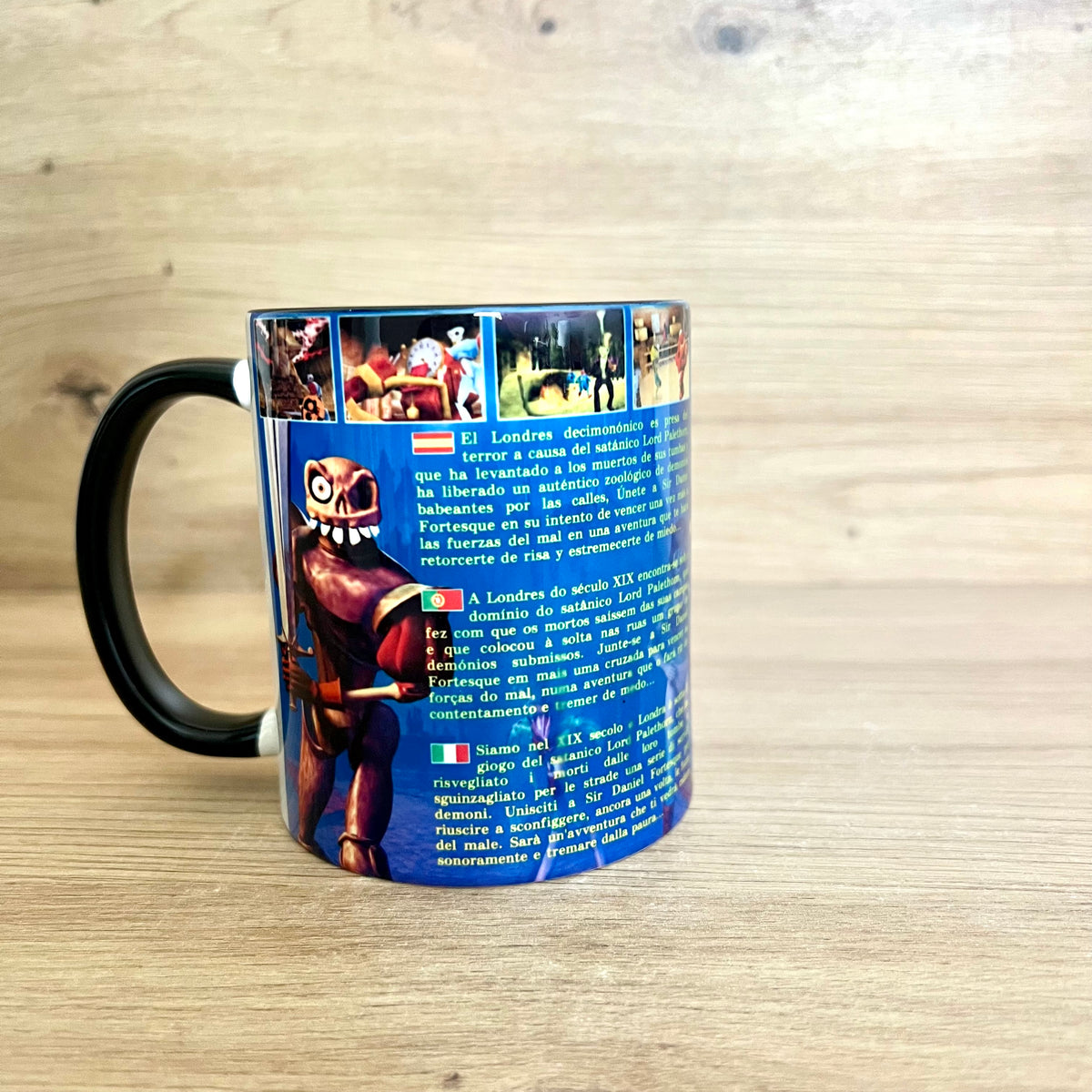 Tazas Medievil • Carátula Completa