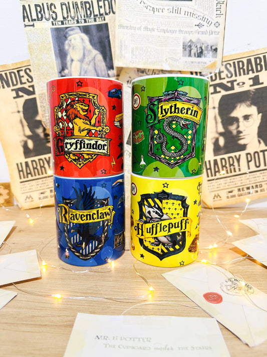 Tazas Casas Hogwarts