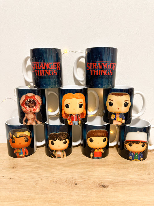 Taza Personajes Stranger Things