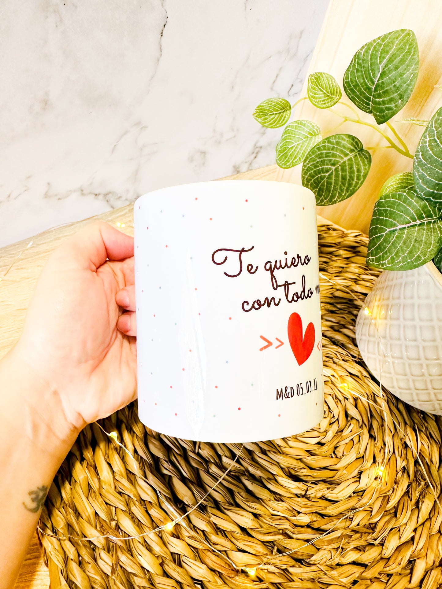Taza "Te Quiero.." personalizada