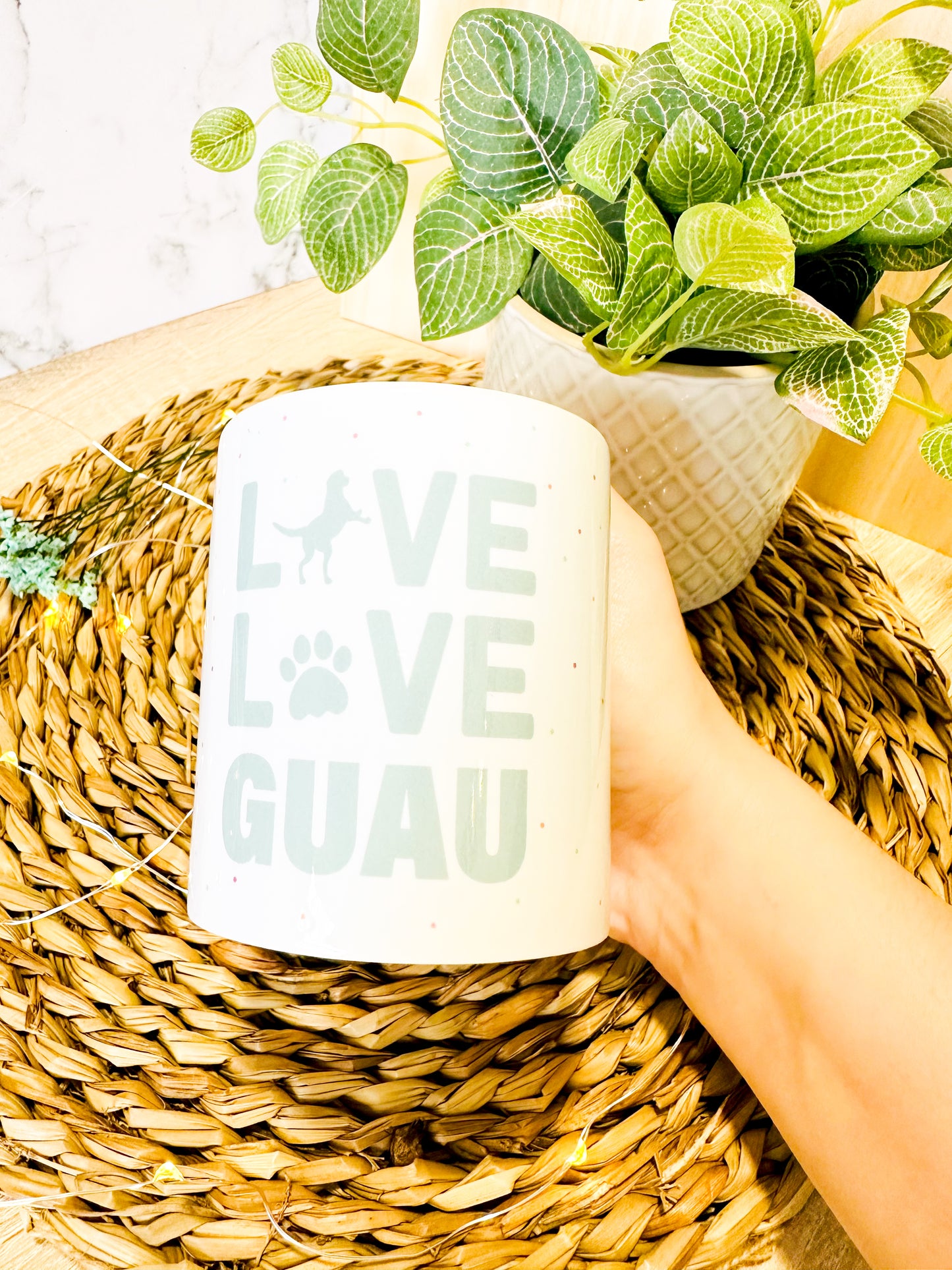 Taza "LOVE" mascotas