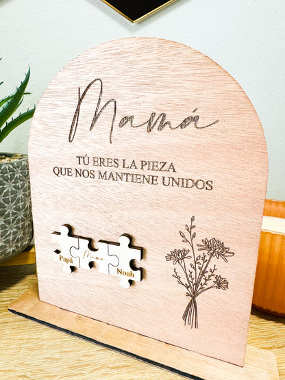 Pieza de rompecabezas Mamá