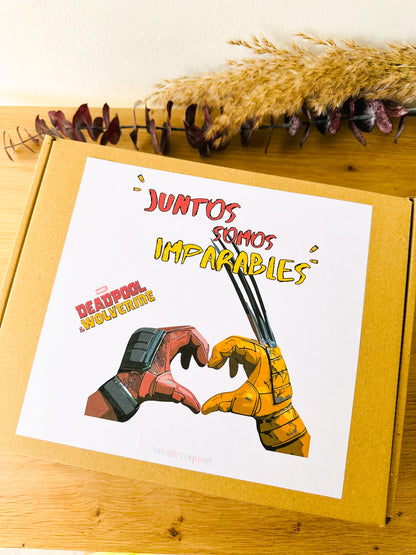 "Juntos somos imparables" Deadpool & Lobezno