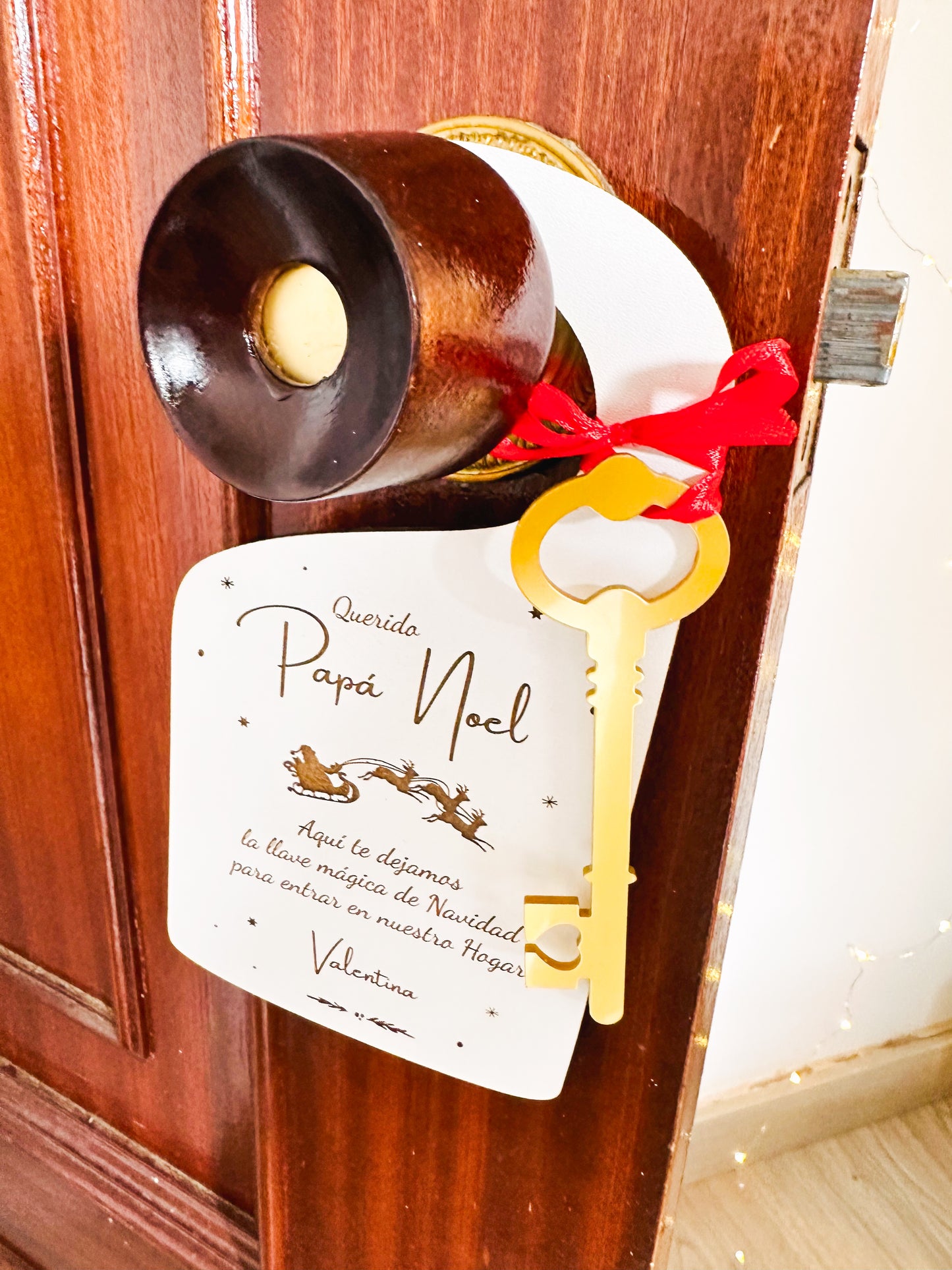 Llave Mágica de Navidad Personalizada – Papá Noel o Reyes Magos