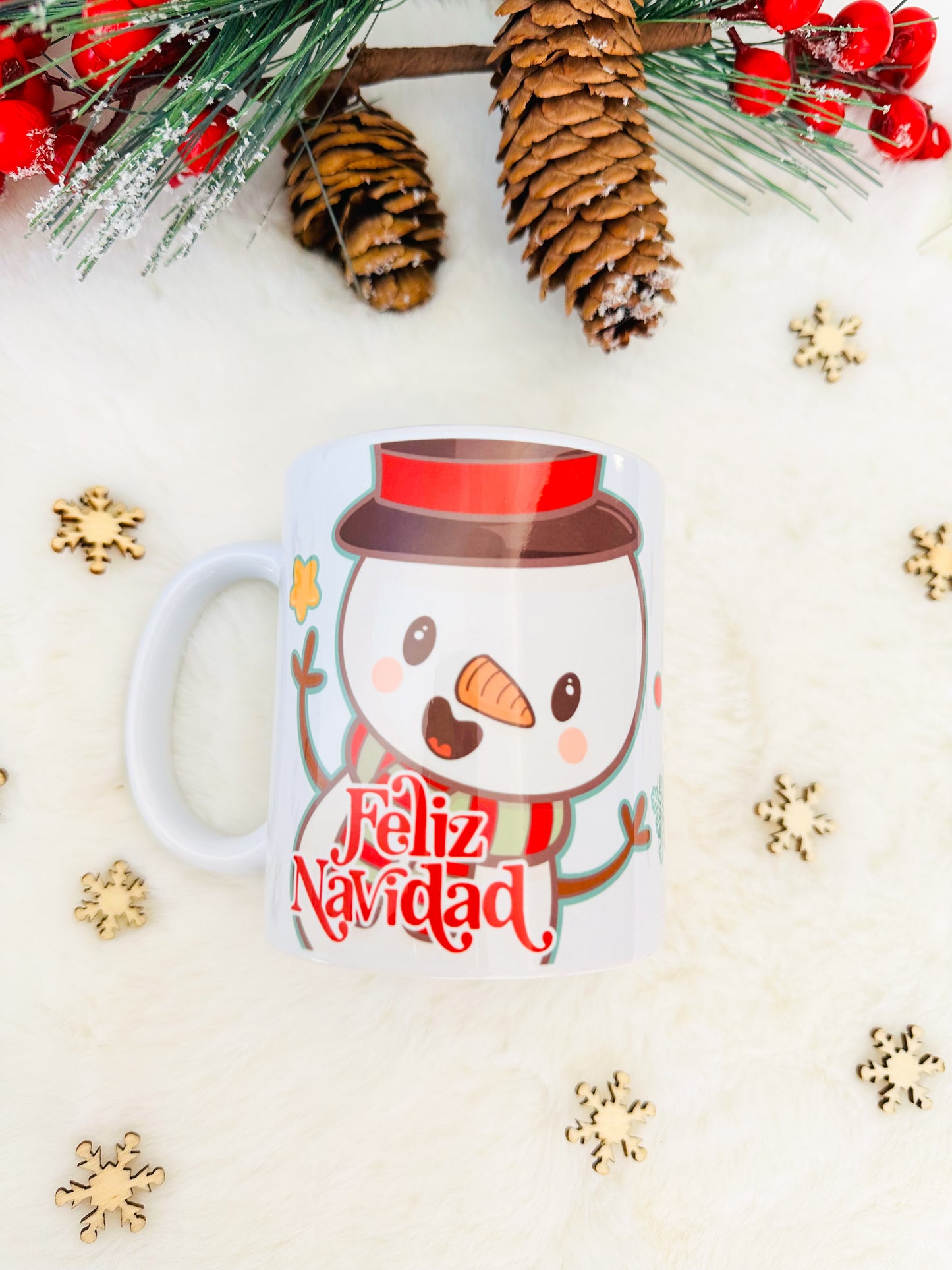 Taza Navideñas Personalizadas