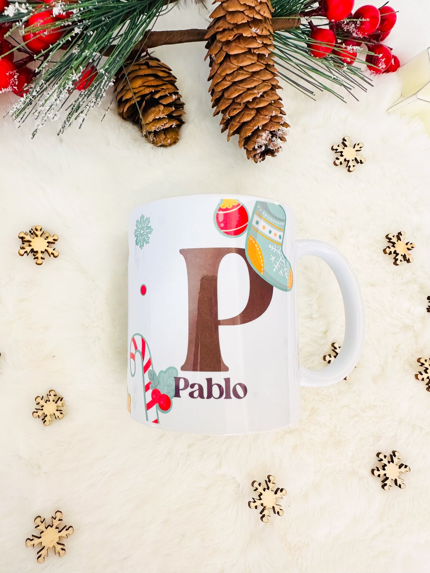 Taza Navideñas Personalizadas