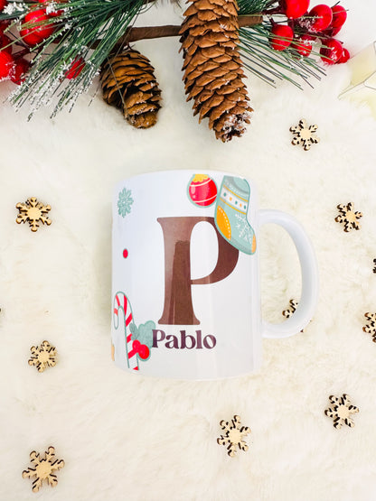 Taza Navideñas Personalizadas