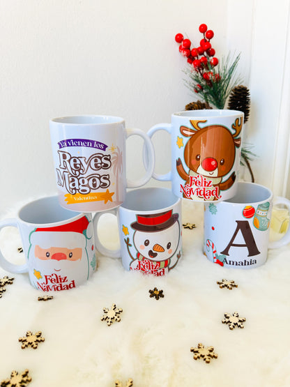 Taza Navideñas Personalizadas