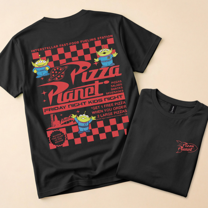 Camiseta Pizza Planet