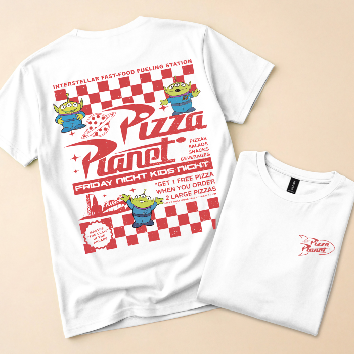 Camiseta Pizza Planet