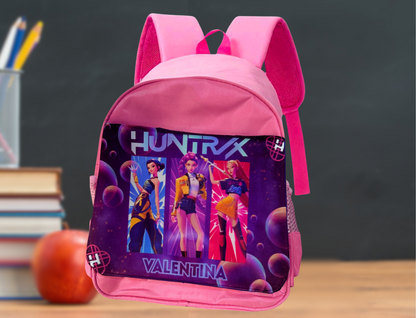 🎒Mochila Huntrix  ¡Personalizada! ⚠️Últimas Unidades⚠️