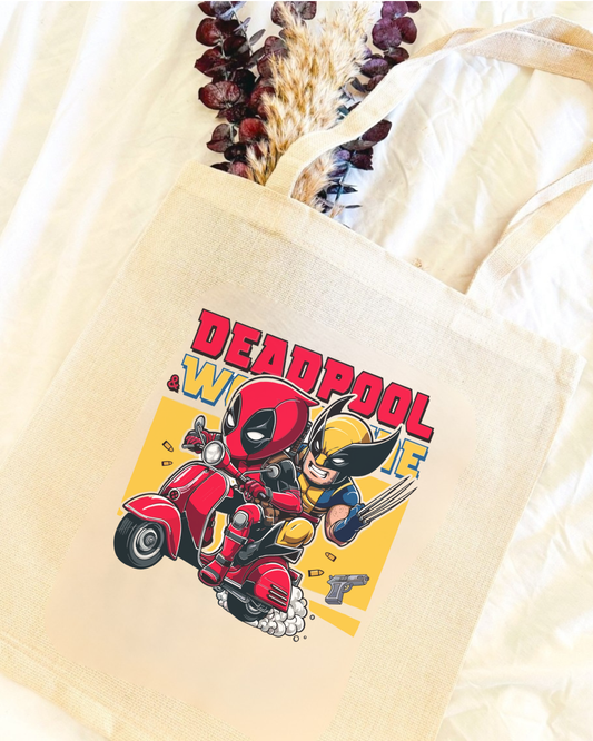 Tote Bag Deadpool & Lobezno