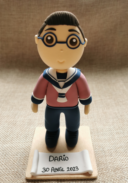 Figuras Personalizadas Comunión Niño