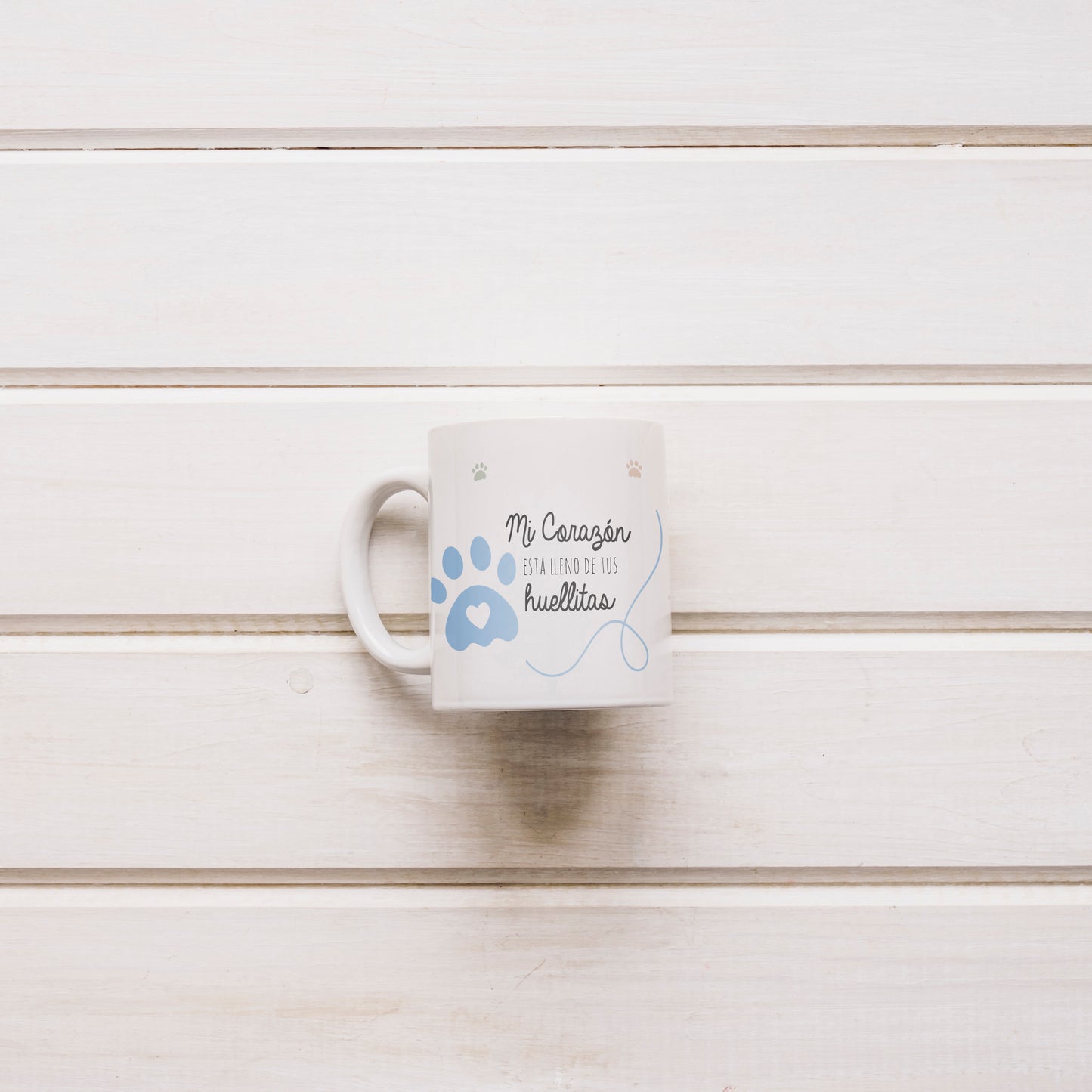 Taza "huellitas" mascotas
