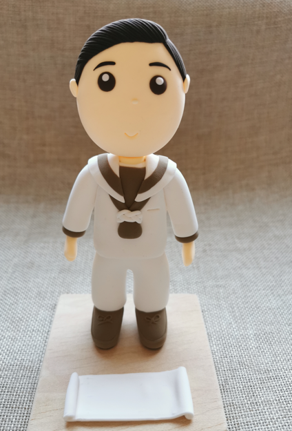 Figuras Personalizadas Comunión Niño