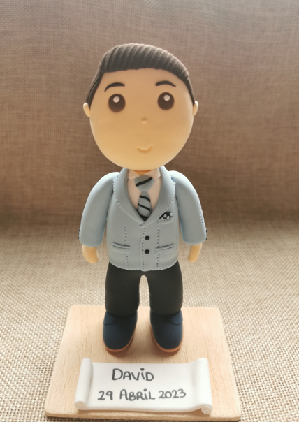 Figuras Personalizadas Comunión Niño