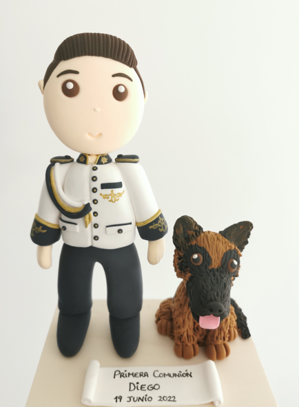 Figuras Personalizadas Comunión Niño