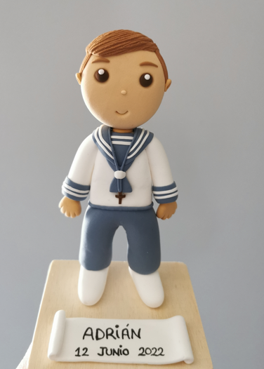 Figuras Personalizadas Comunión Niño