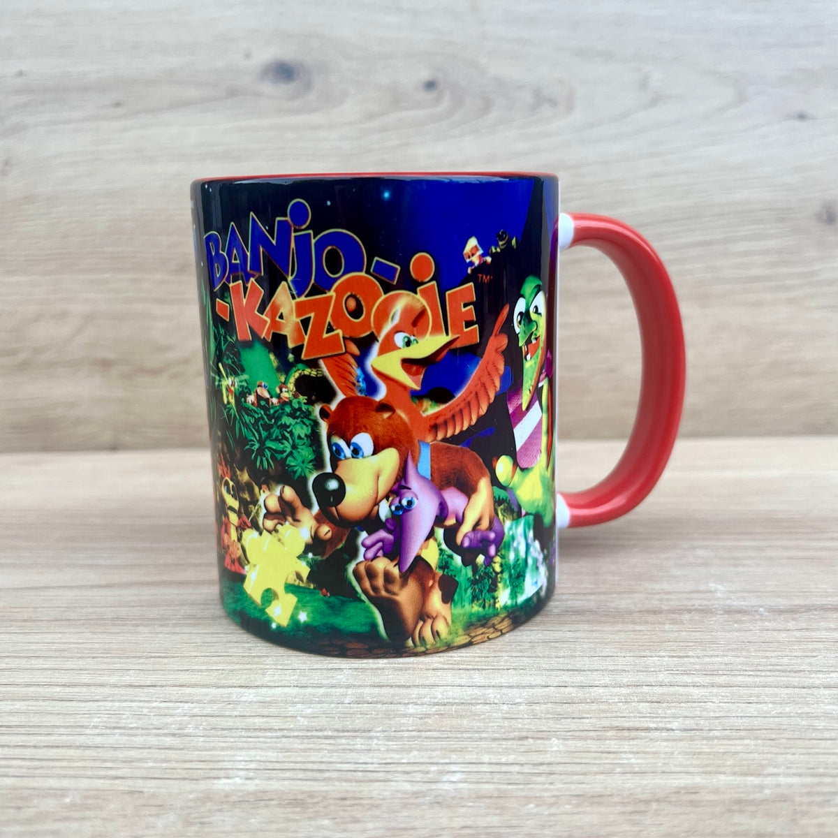 Taza Banjo-Kazooie Nintendo 64, portada