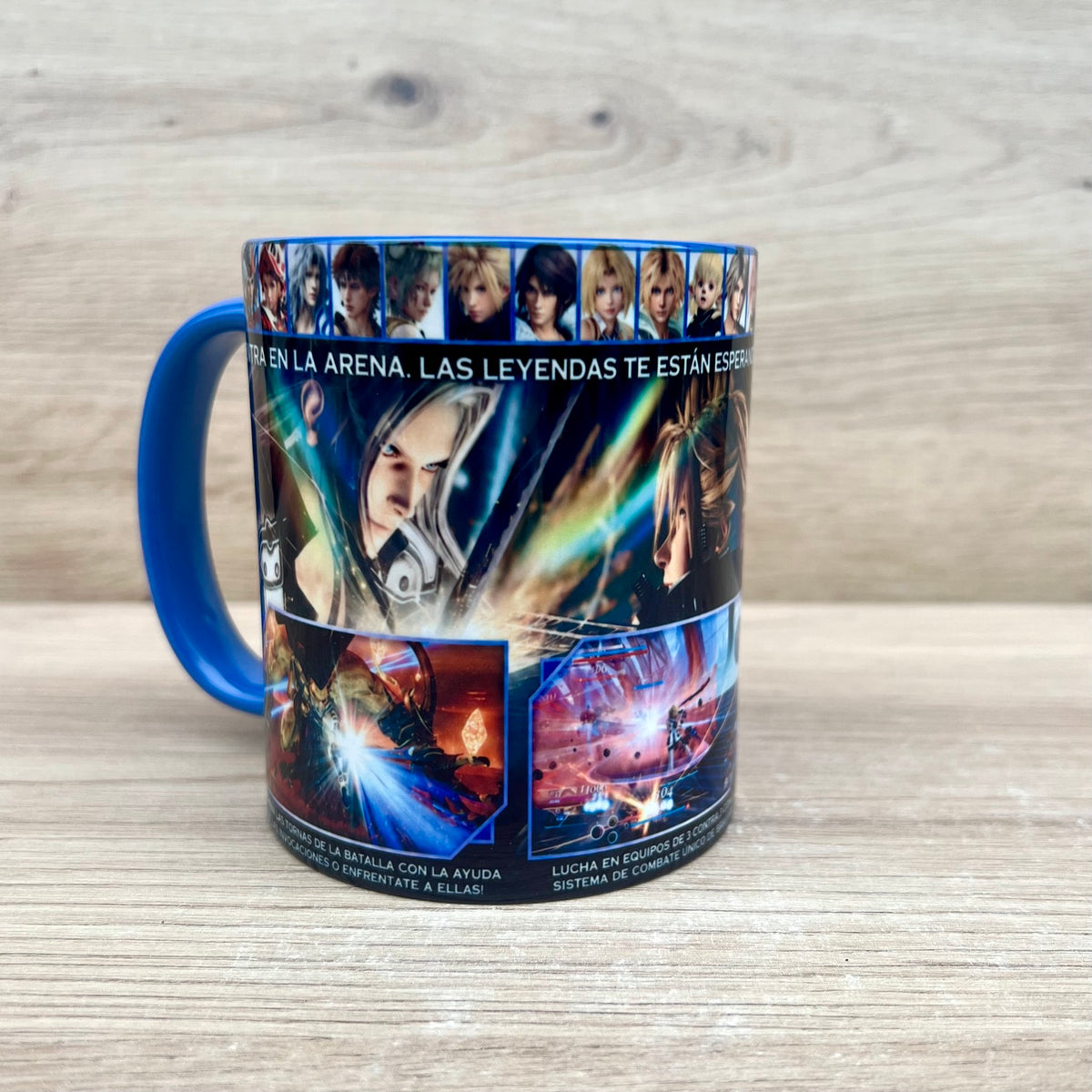 Taza Dissidia Final Fantasy NT PS4 - reverso