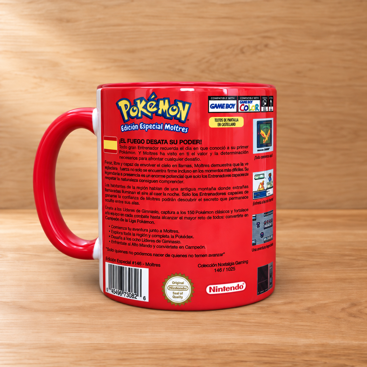 Reverso Taza Edición Especial Moltres